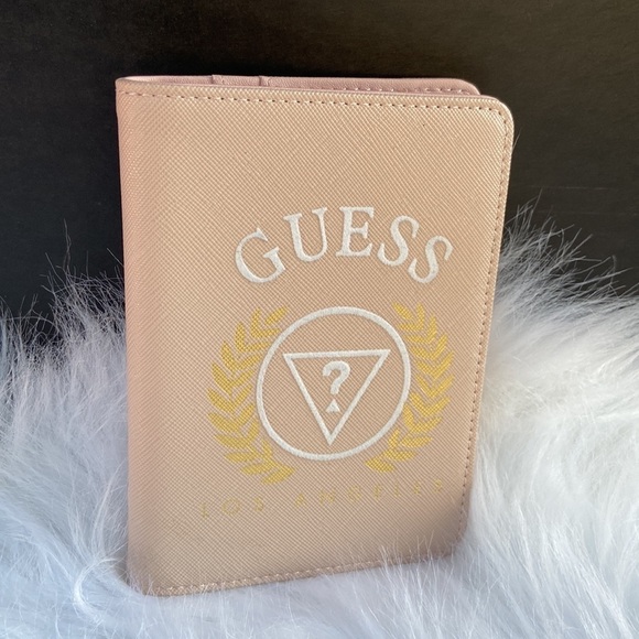 Guess Accessories - New GUESS Logo Passport Case